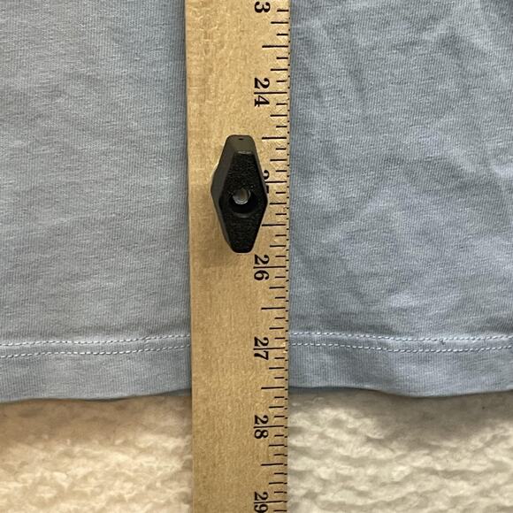 Vineyard Vines Shirt Mens Small Blue Long Sleeve Pocket Merry Christmas Whale - Picture 12 of 12